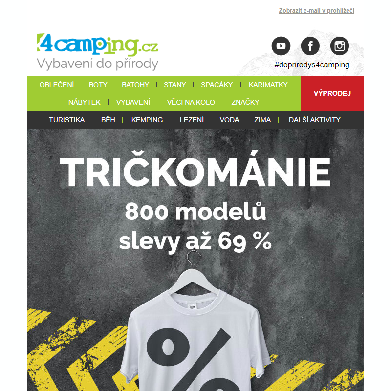 _ Tričkománie - 800 modelů - slevy až 69 %
