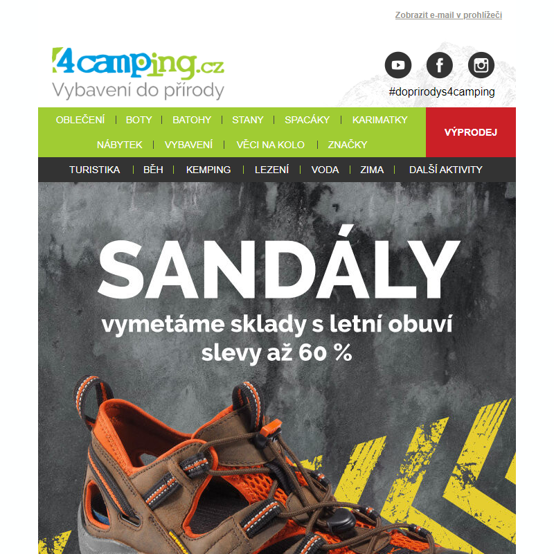 _ Sandály - vymetáme sklady s letní obuví, slevy až 60 %