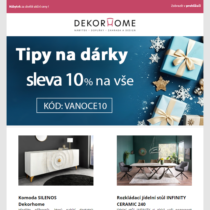 Víte jaké dárky jsou oblíbené ? Zde jsou tipy a navíc 10% sleva