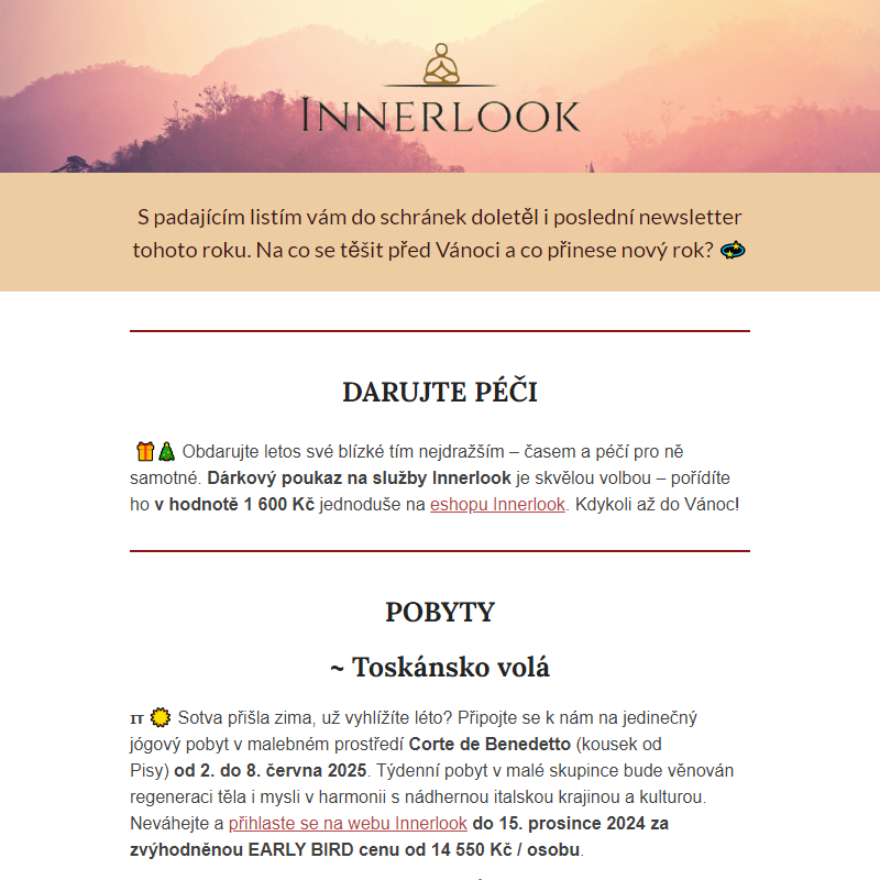 _ Innerlook ~ listopadové novinky