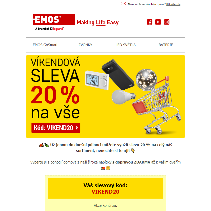 _ Brzy končí -20 % na vše!