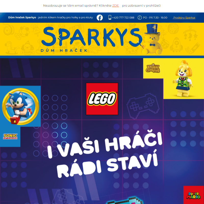 Stavebnice LEGO® Gaming: Exkluzivní slevy jen pro vás!