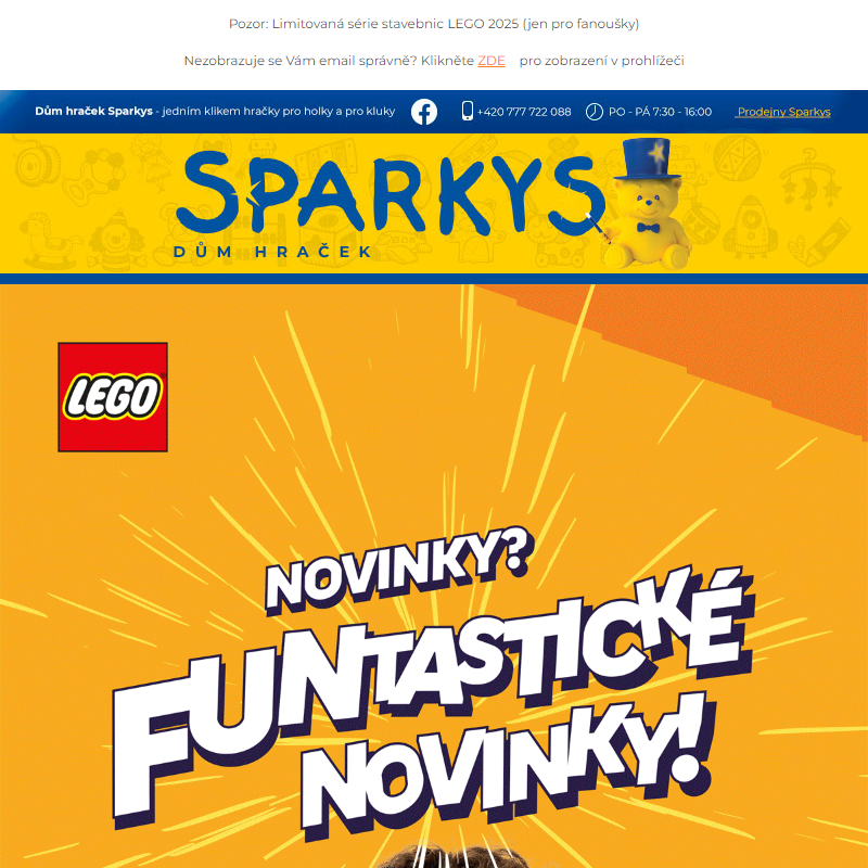 Psst... Viděli jste už tajné stavebnice LEGO® pro rok 2025? _