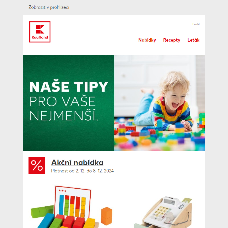 Kidland - Naše tipy pro Vaše nejmenší. - od 2. 12. do 8. 12. 2024