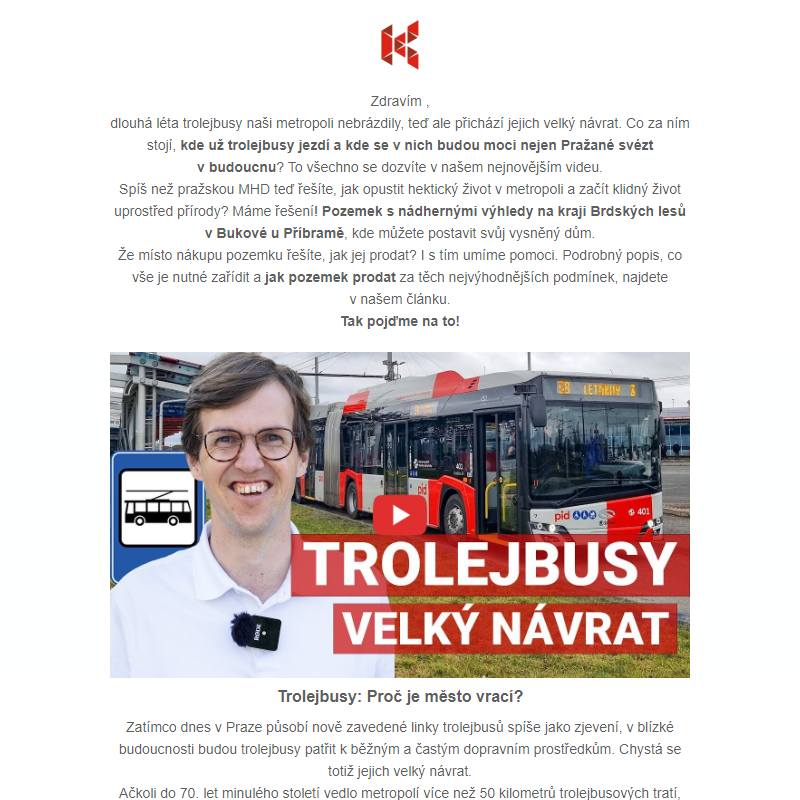 Trolejbusy: Proč je město vrací?