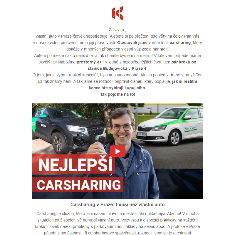 Carsharing v Praze: Lepší než vlastní auto