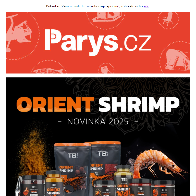 Očekávané TB Baits novinky jsou tu | Výprodej krmení -50% | Parys.cz