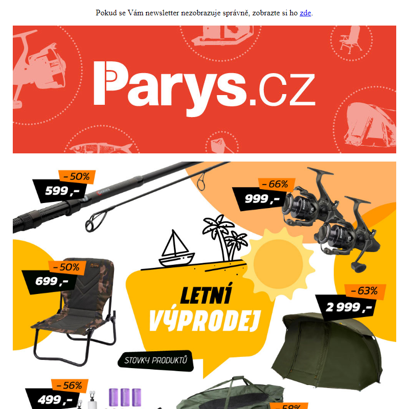 Produkty z letního výprodeje rychle mizí | Parys.cz