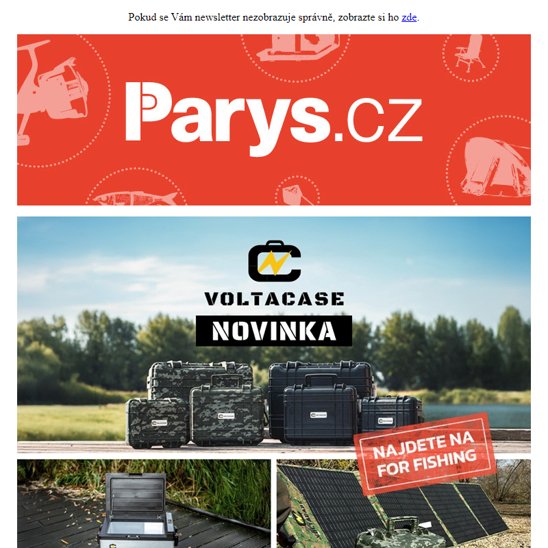 Nová značka na For Fishing + skvělá soutěž Nash | Parys.cz