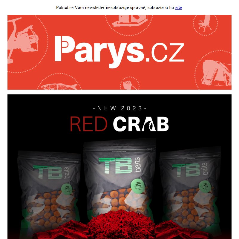Red Crab, Giga Squid, Starter | Novinky z For Fishing v prodeji | Parys.cz