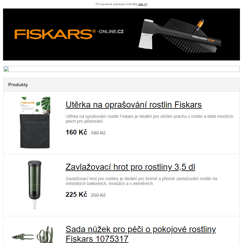 Novinky v sortimentu FISKARS 2025