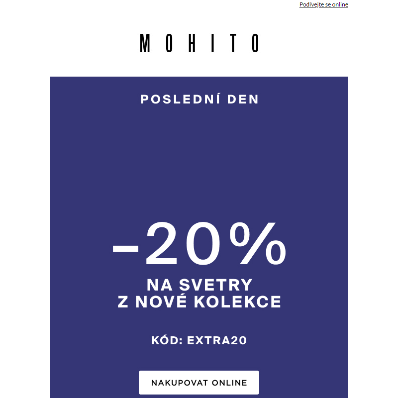 Poslední šance na -20 % _