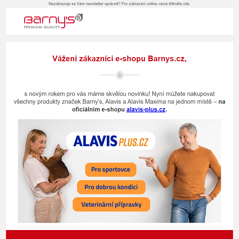 Nový e-shop alavis-plus.cz