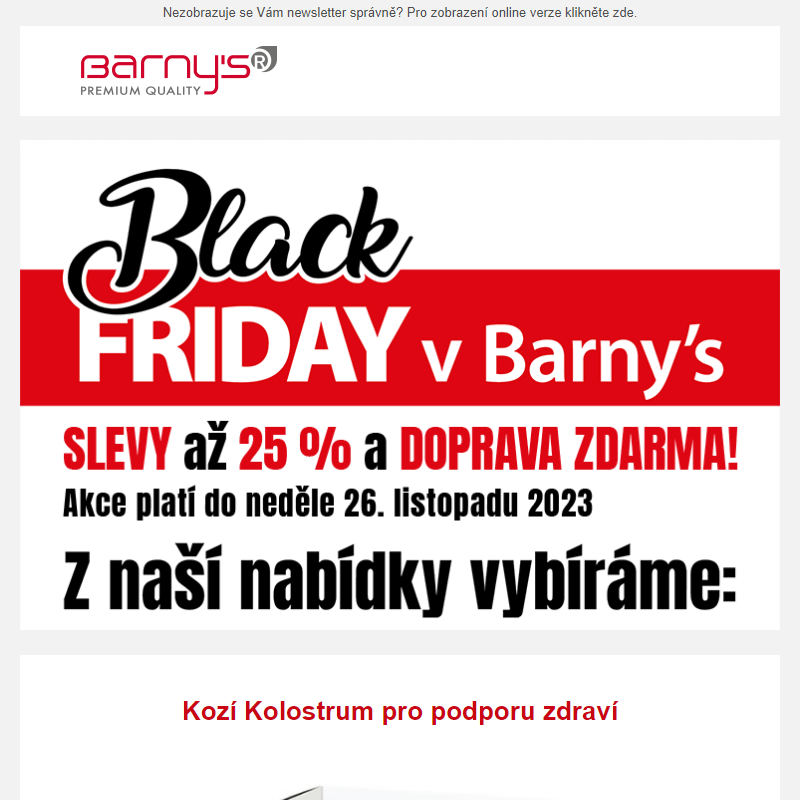 Black Friday v Barny’s