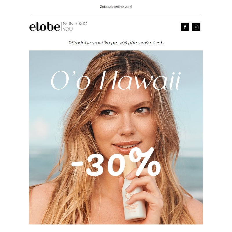 __ Týden s O'O HAWAII - sleva 30% na celé portfolio