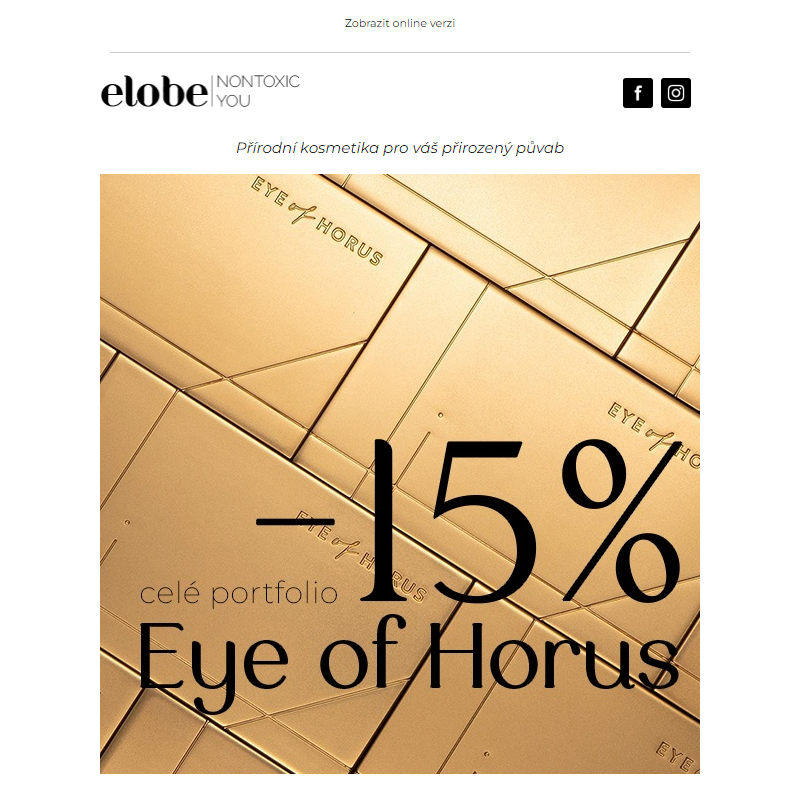 __ Sleva 15% na EYE OF HORUS prémiovou dekorativku