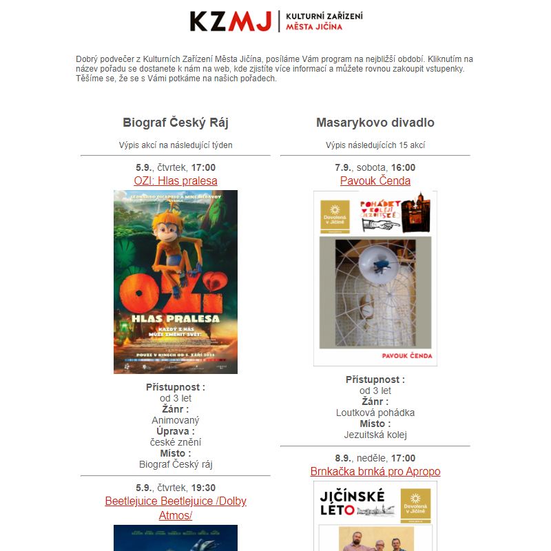 Program KZMJ