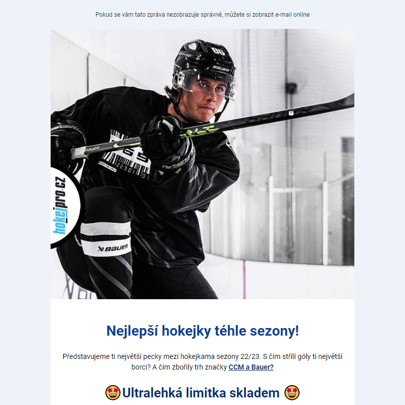 Revoluční hokejka _ a bestsellery sezony