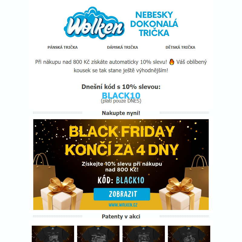 _ BLACK FRIDAY SE BLÍŽÍ KE KONCI! __