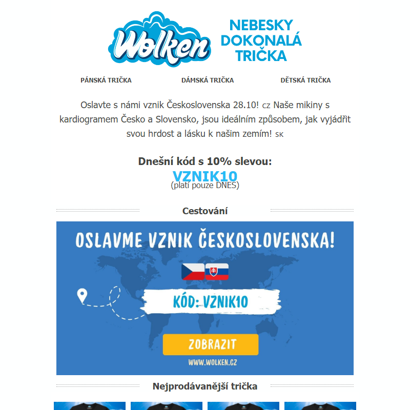 Vznik Československa s 10% slevou!__