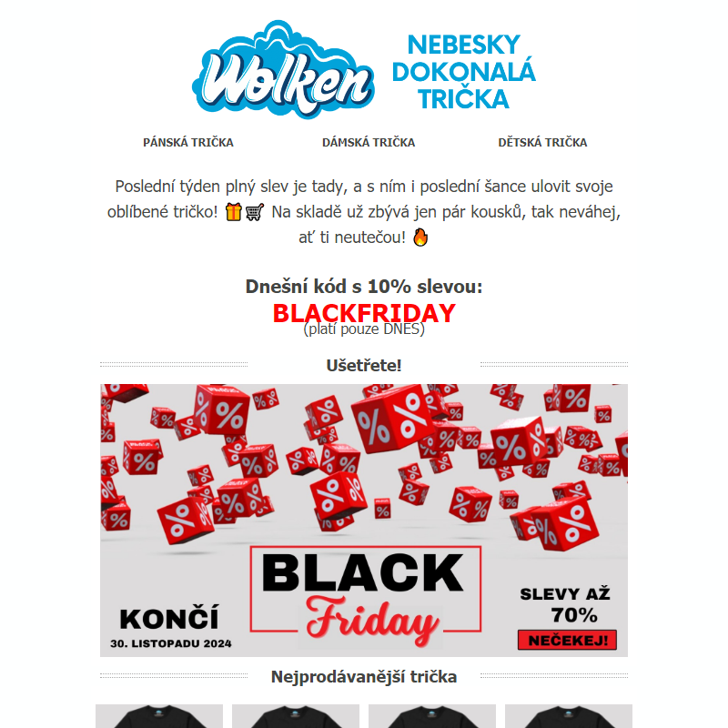 _Black Friday brzy končí a zásoby rychle mizí!_