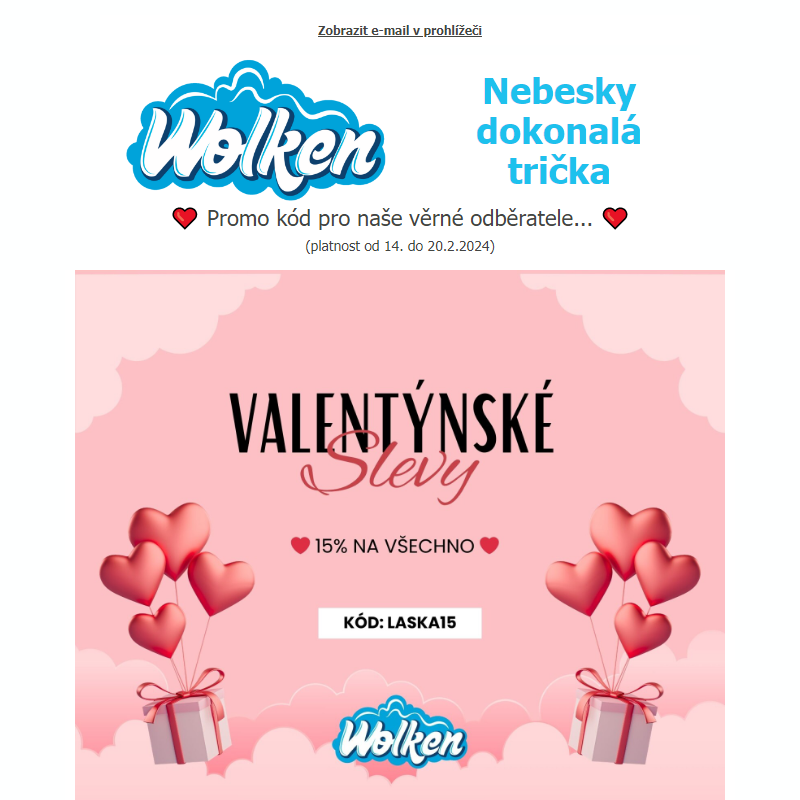 __ Valentýnský PROMO kód __