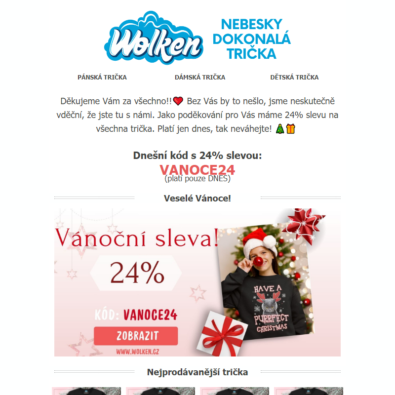 Vánoční SLEVA 24% !!__