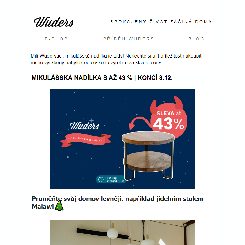 _ MIKULÁŠSKÁ NADÍLKA | slevy až 43 % | platí do 8.12. _