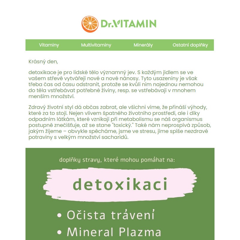 Potřebujete detox? _