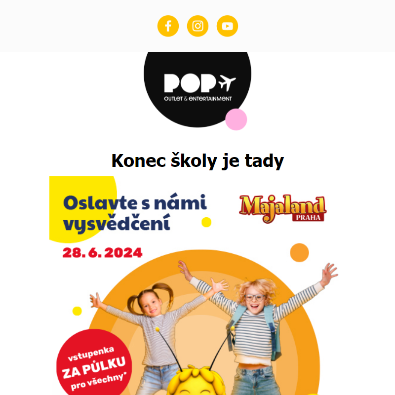 _ Majaland za půlku! Oslavte vysvědčení porcí zábavy