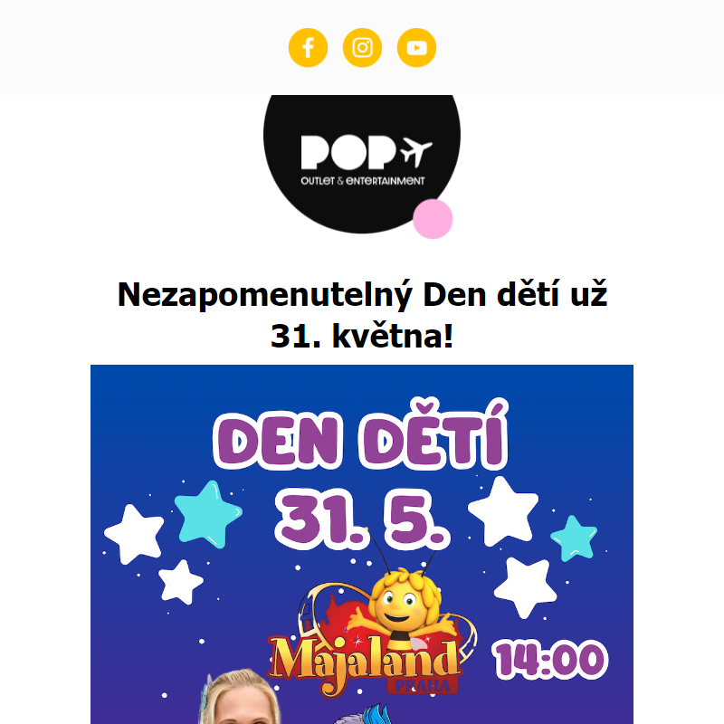 _ Den dětí v Majalandu: Tancování, atrakce a dárky!