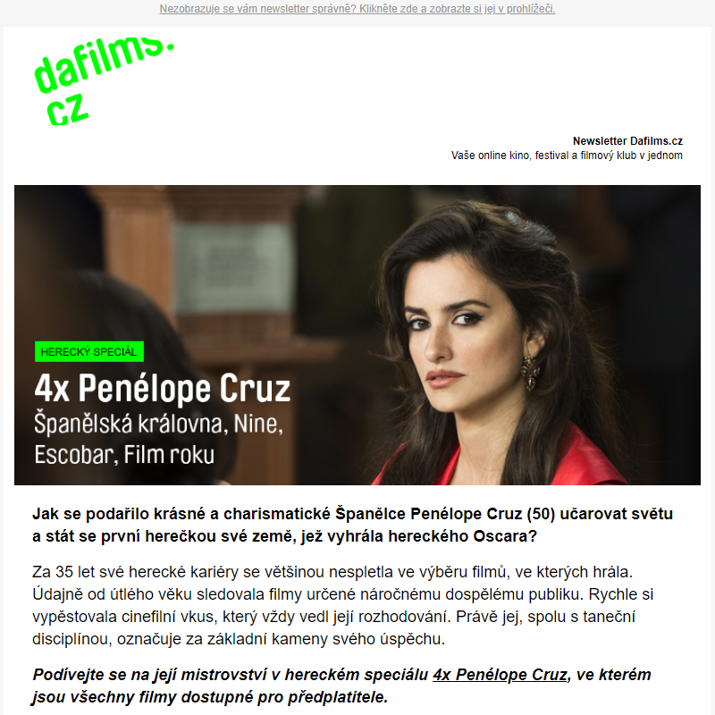 4x Penélope Cruz