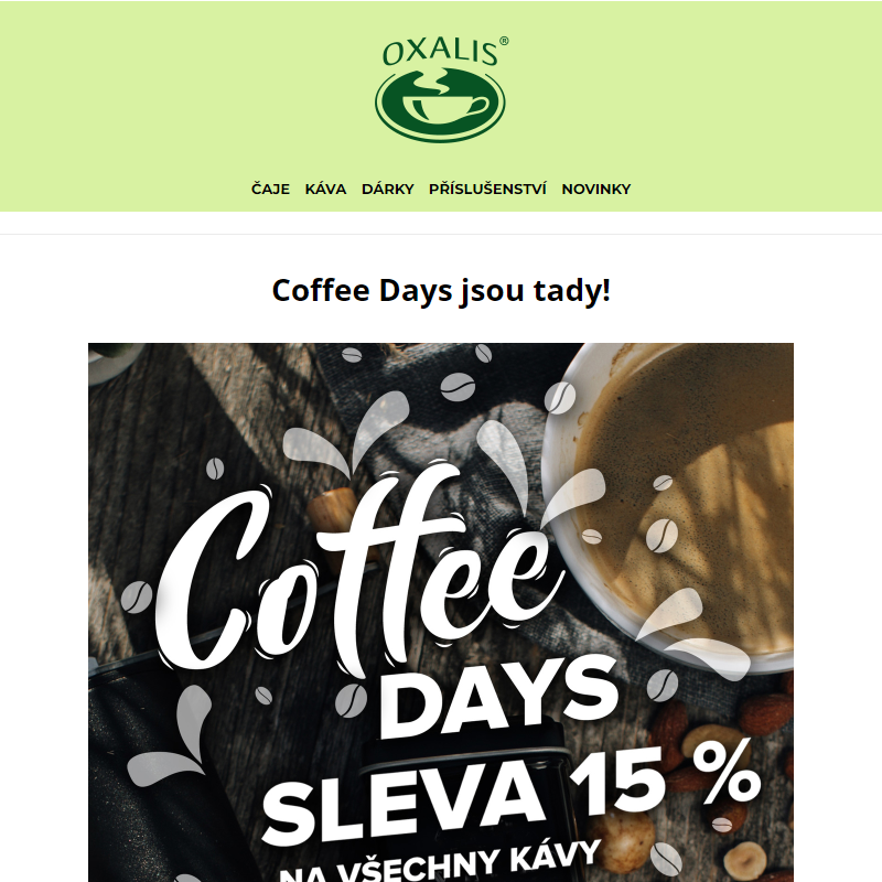 _ COFFEE DAYS - 3.-4.7.!