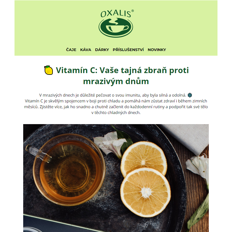 Dopřejte si extra dávku vitamínu C! _