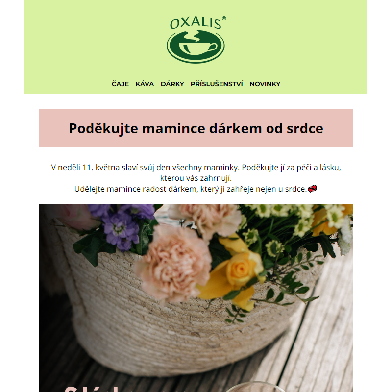 Udělejte radost mamince _