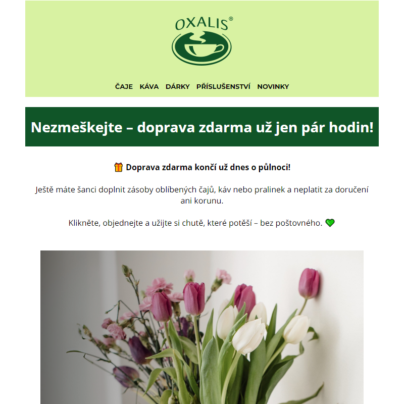 Poslední den! Doprava zdarma končí o půlnoci _