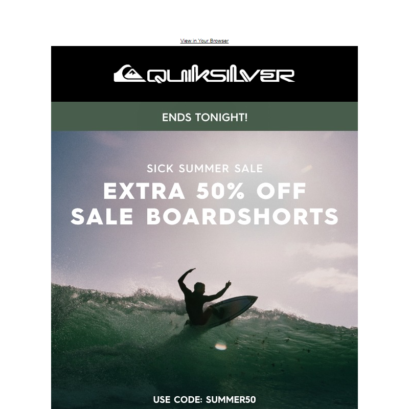 _ Last Day To Grab An Extra 50% Off Sale Boardshorts!
