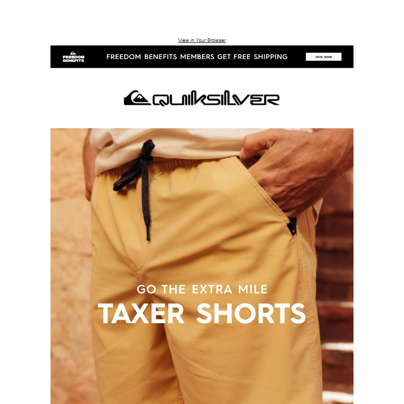 New: Taxer Shorts, Anyone?