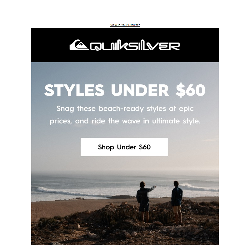 Epic Styles For Under $60