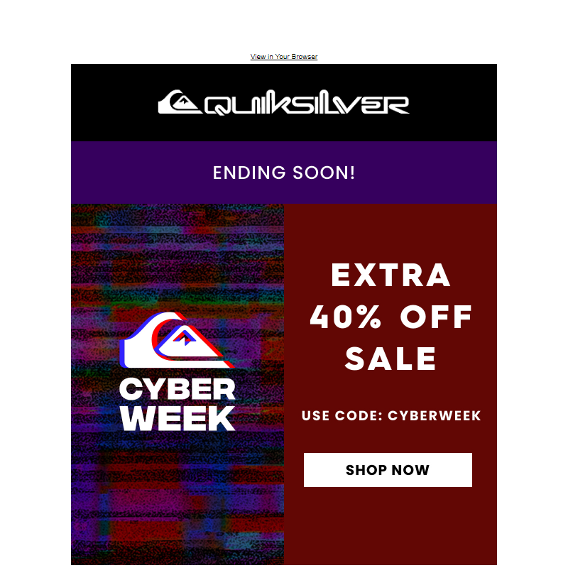 CYBER SALE ALERT _ This Is Your Chance To Save!