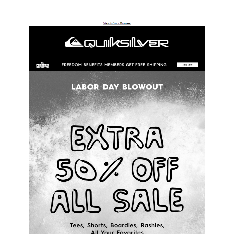 Labor Day Extra 50% Off Sale Starts Now!