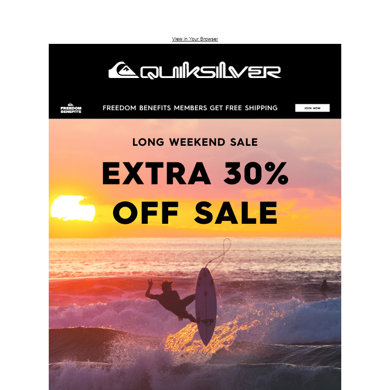 [LAST CALL] Extra 30% Off Sale