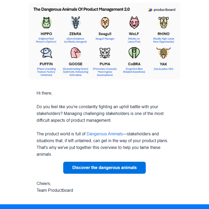 Tame the Dangerous Animals of product management