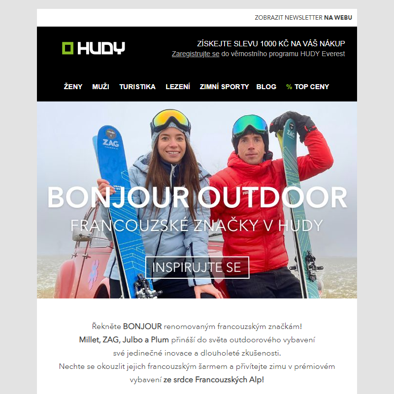 BONJOUR OUTDOOR!____ Nechte se inspirovat francouzskými specialisty.