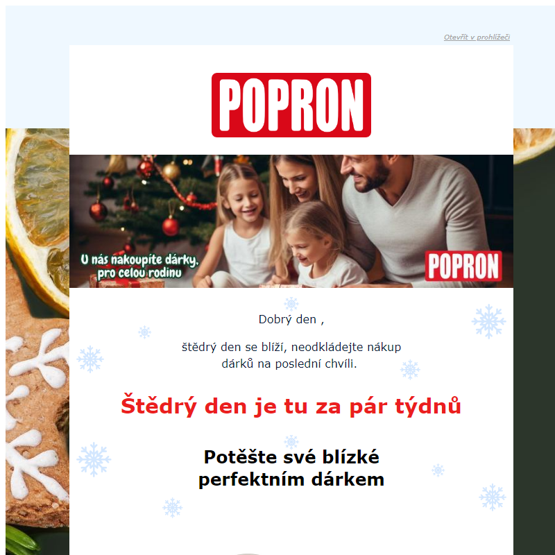 _ Vánoční nadílka od Popron.cz