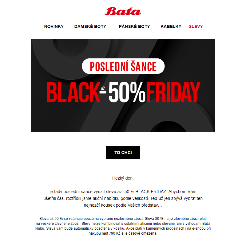 Poslední šance! _ BLACK FRIDAY až -50 %! _