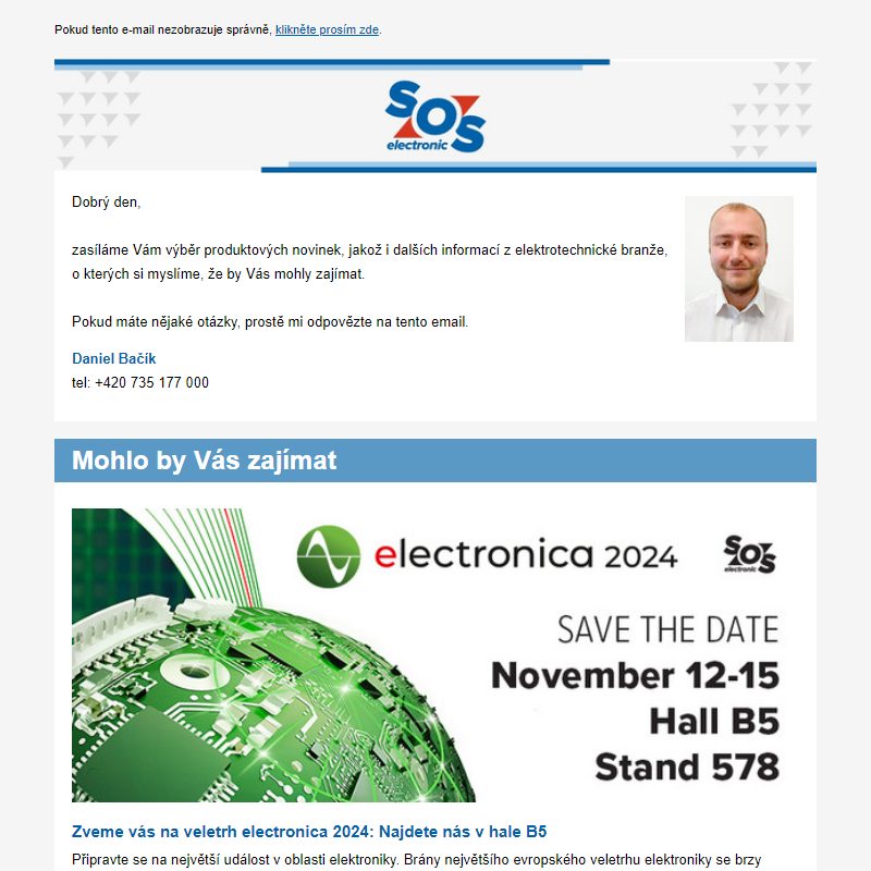 SOS electronic Newsletter