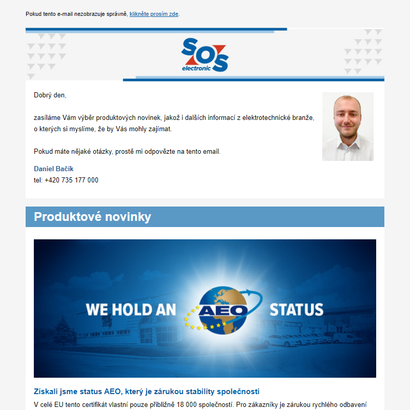 SOS electronic Newsletter