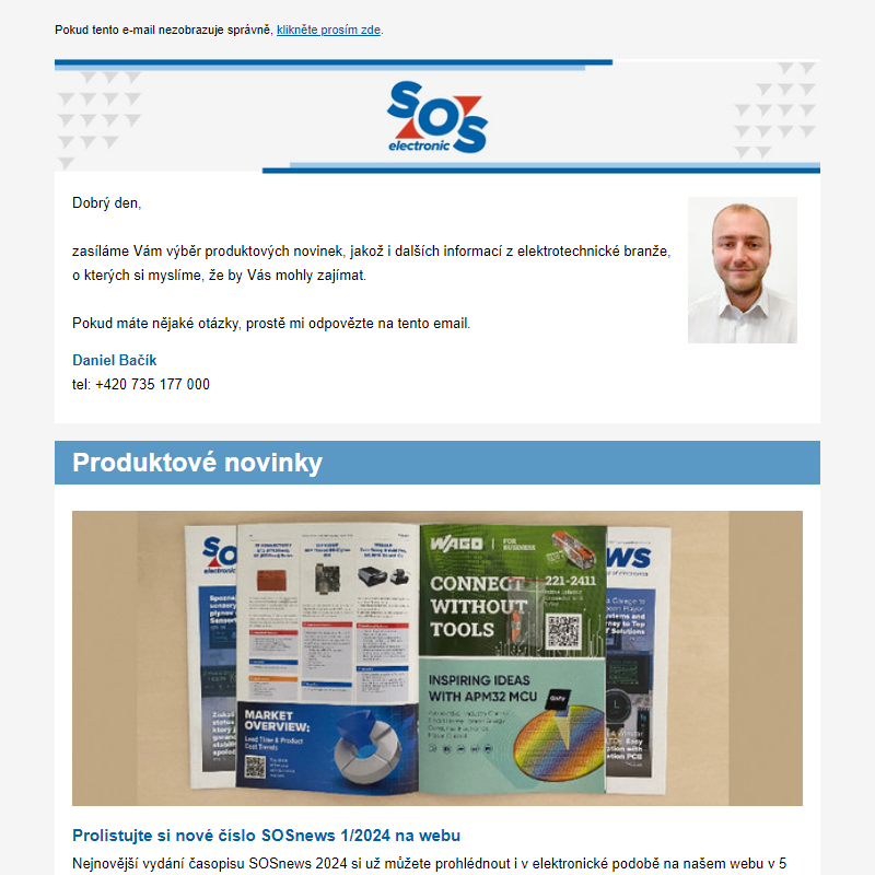 SOS electronic Newsletter