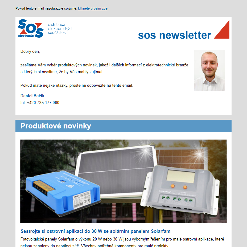 SOS electronic Newsletter
